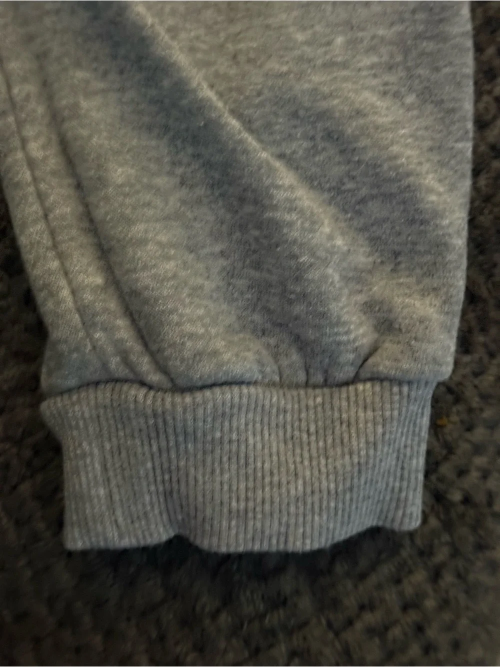 Nike Kids Heather Gray Jogger Sweatpants